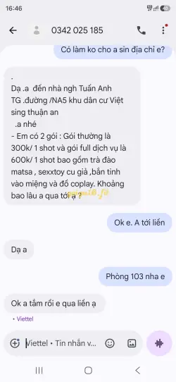 Ảnh đánh giá gái gọi
