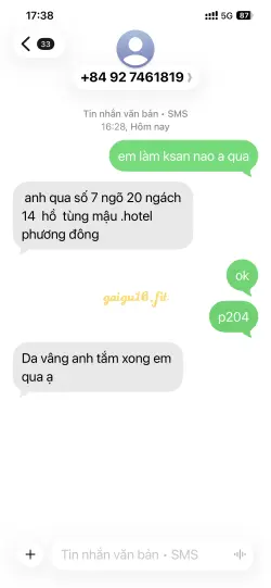 Ảnh đánh giá gái gọi