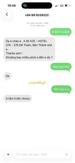 Ảnh đánh giá gái gọi