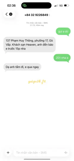 Ảnh đánh giá gái gọi