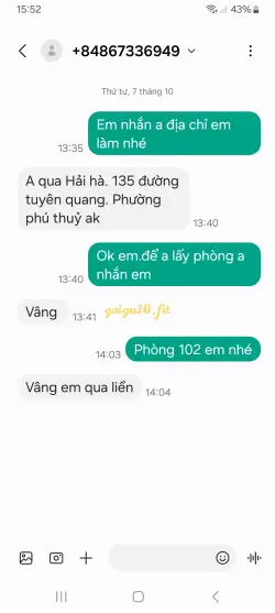 Ảnh đánh giá gái gọi