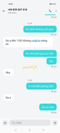 Ảnh đánh giá gái gọi