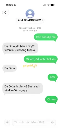 Ảnh đánh giá gái gọi