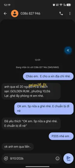 Ảnh đánh giá gái gọi