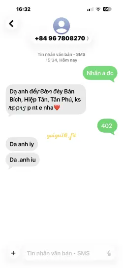 Ảnh đánh giá gái gọi