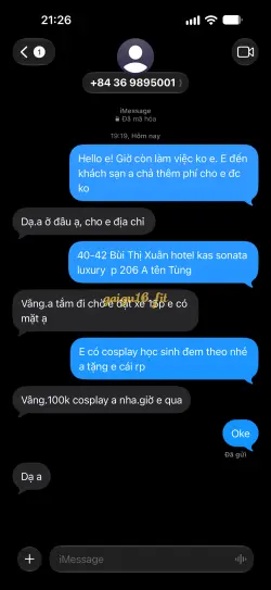 Ảnh đánh giá gái gọi