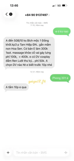 Ảnh đánh giá gái gọi