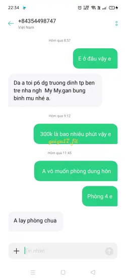 Ảnh đánh giá gái gọi