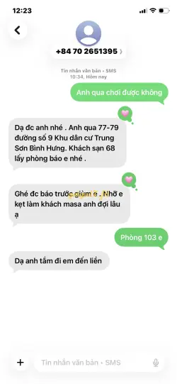 Ảnh đánh giá gái gọi