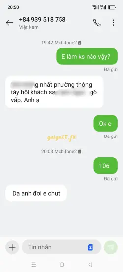 Ảnh đánh giá gái gọi