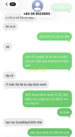 Ảnh đánh giá gái gọi