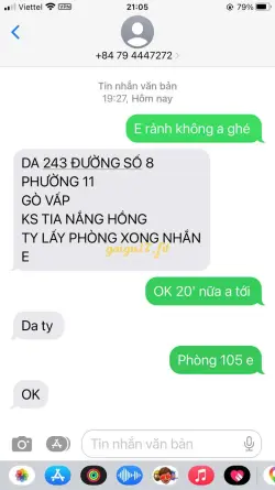 Ảnh đánh giá gái gọi