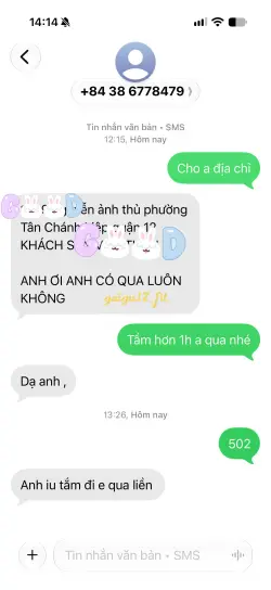 Ảnh đánh giá gái gọi