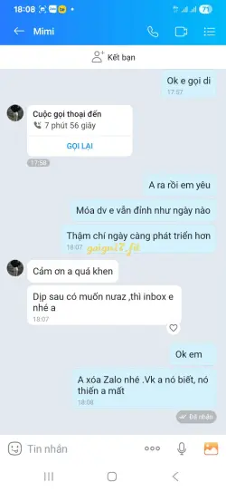 Ảnh đánh giá gái gọi