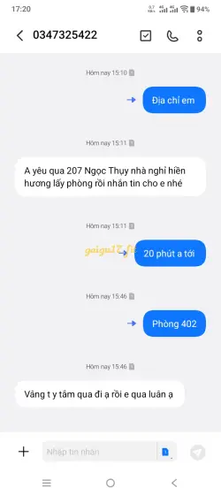 Ảnh đánh giá gái gọi