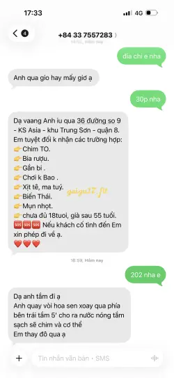Ảnh đánh giá gái gọi