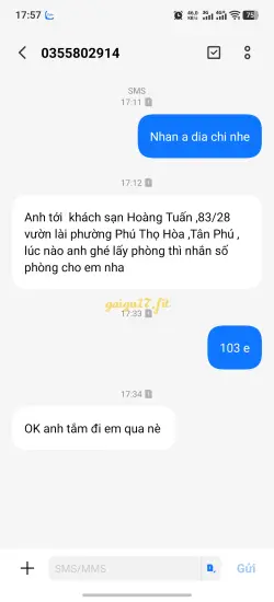 Ảnh đánh giá gái gọi