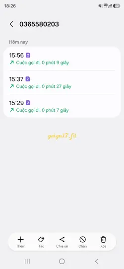 Ảnh đánh giá gái gọi