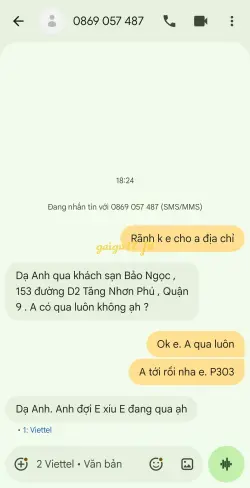 Ảnh đánh giá gái gọi