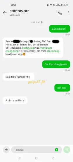 Ảnh đánh giá gái gọi