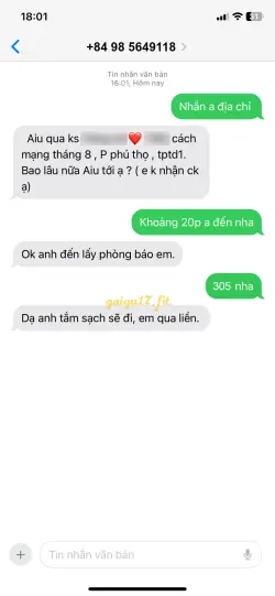 Ảnh đánh giá gái gọi