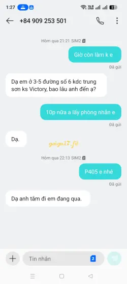 Ảnh đánh giá gái gọi