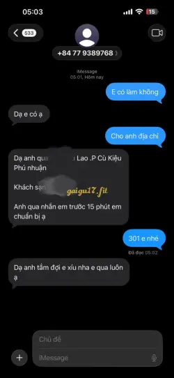 Ảnh đánh giá gái gọi