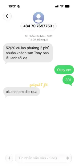 Ảnh đánh giá gái gọi