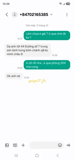 Ảnh đánh giá gái gọi