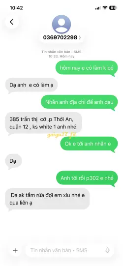 Ảnh đánh giá gái gọi