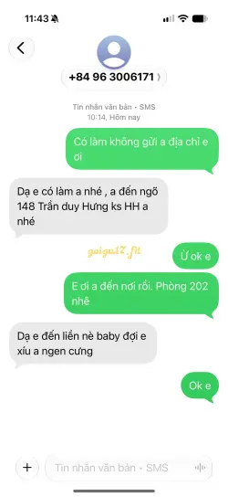 Ảnh đánh giá gái gọi