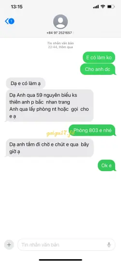 Ảnh đánh giá gái gọi