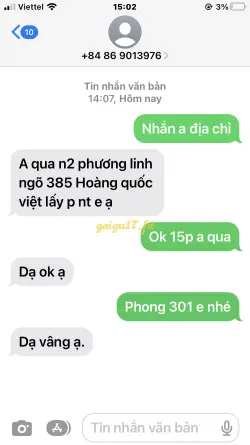 Ảnh đánh giá gái gọi