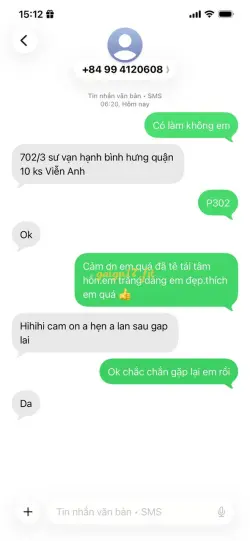 Ảnh đánh giá gái gọi