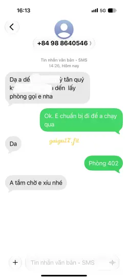 Ảnh đánh giá gái gọi