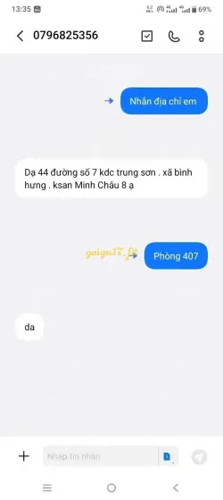 Ảnh đánh giá gái gọi