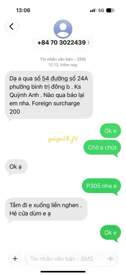 Ảnh đánh giá gái gọi