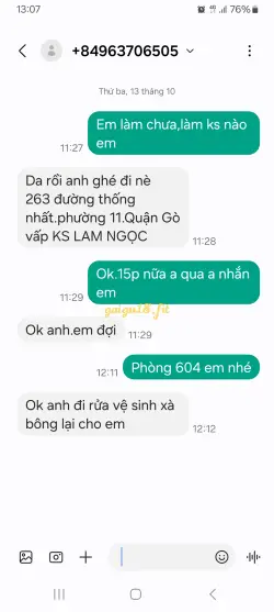 Ảnh đánh giá gái gọi