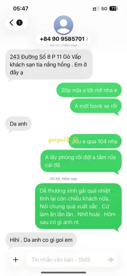 Ảnh đánh giá gái gọi