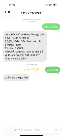 Ảnh đánh giá gái gọi