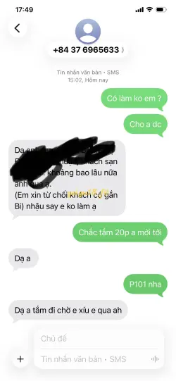 Ảnh đánh giá gái gọi