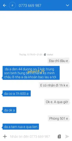 Ảnh đánh giá gái gọi