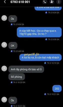 Ảnh đánh giá gái gọi