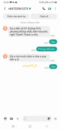 Ảnh đánh giá gái gọi