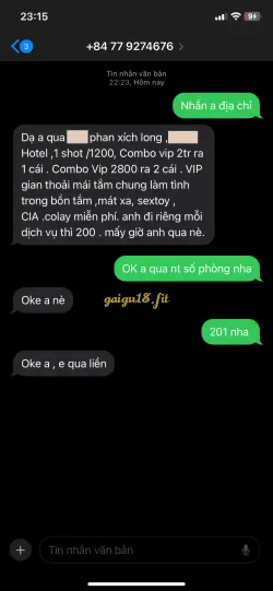 Ảnh đánh giá gái gọi