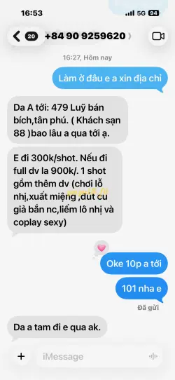 Ảnh đánh giá gái gọi