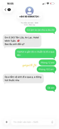Ảnh đánh giá gái gọi