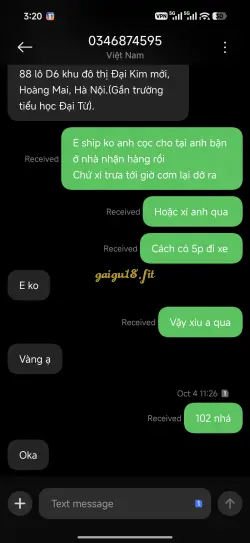 Ảnh đánh giá gái gọi