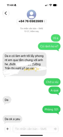 Ảnh đánh giá gái gọi