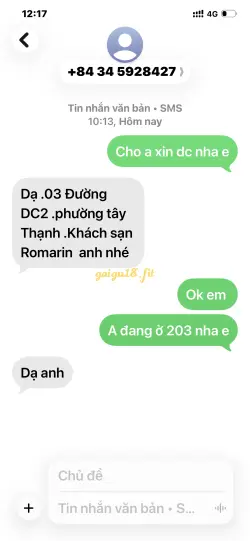 Ảnh đánh giá gái gọi